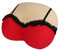 3D Künstlich Brustkissen Schmusekissen Kreative Brustform Dekokissen Abnehmbar Bequem Brustkissen Elastische Herzkissen Schmerzlinderung Schlafkissen Soft Memory Foam Brustkissen für Geschenk