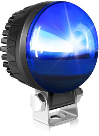 30W Runde LED Blaue Gabelstapler Leuchtet DC10-110V Warenhaus Seitenleuchten stapler warnlicht Warnscheinwerfer forklift lampe für Auto Gabelstapler