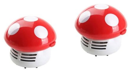 Alipis 2St tragbarer Staubsauger Mini süße Kehrmaschine klein hanstaubsauger handvacumizer Roboterstaubsauger Mini-Staubsauger Mini Tischstaubsauger Mini- Handlich rot