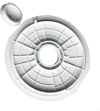 Emiif Schwimmbad Skimmer Korb/Skimmer Deckel für Hayward SPX1091LX und SPX1091WM, Pool Sieb Reinigungsset (Skimmer Deckel)