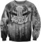 TAYGUM Wikinger-Hoodie 3D-Druck Nordische Mythologie Odin Krähe/Der Hammer Von Thor Hoodie Frühling Herbst Pullover Für Herren Und Damen Party Cosplay Kostüm(Der Hammer von Thor Shirt,2XL)
