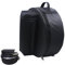 14 Zoll Snare Drum Bag, Wasserdicht Gepolsterte Snare Drum Cases mit Rucksack für Zubehör, Abnehmbare Schultergurte Protable Drum Case (Schwarz, 17,5 x 17,5 x 6,7 Zoll （14-Zoll-Schlagzeug）)