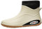 BOTCAM Stivali da pioggia da uomo, imbottiti, caldi, da lavoro, con soletta comoda, impermeabili e leggeri, in gomma antiscivolo, da pesca, beige., 44 EU