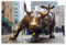 Börsen-Bulle in Lower Manhattan Poster 130 x 90 cm Wandbilder Wanddeko