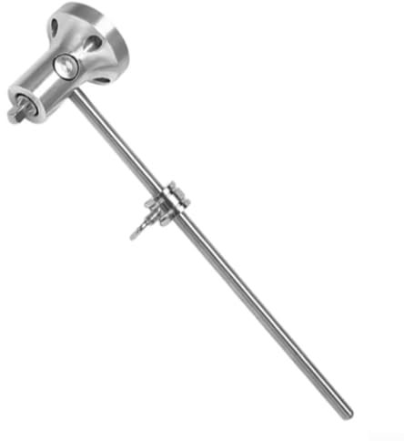 Anspruchsvolles Design aus Aluminiumlegierung. Das Bassdrum-Zubehör