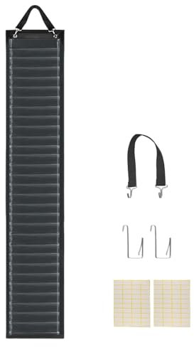 Hellery Porta in Vinile Porta a Muro di Montaggio del Supporto per Rulli in Vinile Craftsmanship