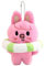 Generisch SKZ Plüsch Schlüsselanhänger mit Rettungsring STAY mini Schlüsselbund 12 cm stray-kids Wolf Chan Han Quokka Bbokari Schlüsselanhänger Anhänger (Dwaekki)