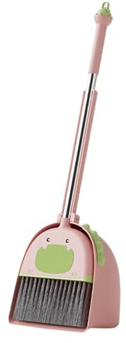 Juego de Escoba y Recogedor para Niños | Combo De Escoba con Recogedor para Niños - Aprendizaje Divertido con Actividades Educativas para Preescolar Niños y Niñas