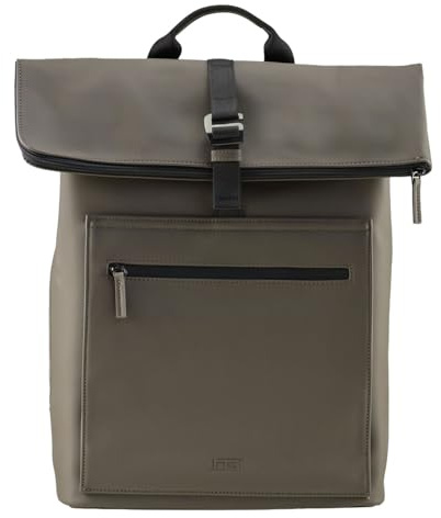 Jost Laptoprucksack Freizeitrucksack mit Laptopfach Halmstad Courier Backpack Olive olivgrün