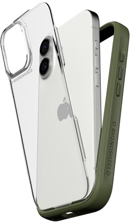 RhinoShield Mod NX Modulare Hülle für iPhone 17 | Bumper-Case mit Backplate, modulares 2-Wege-Design, Fallschutz nach Militärstandard