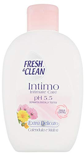 Fresh & Clean 155474 Detergente Intimo, Calendula e Malva, 200 ml