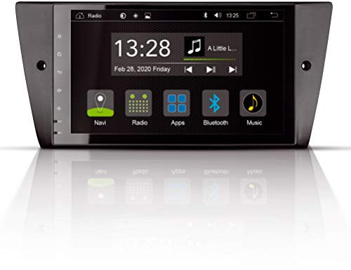 RADICAL R-C11BM2: Android Autoradio für BMW 3 E90, E91, E92, E93, LCI, mit DAB+, UKW, USB, Bluetooth, WiFi/WLAN, 9“ Touchscreen, App Radio mit Android 9.0 OS, zum Navi erweiterbar