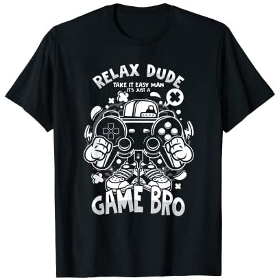 PC Computer Konsole Entspann Dich Spiel Freund Game T-Shirt