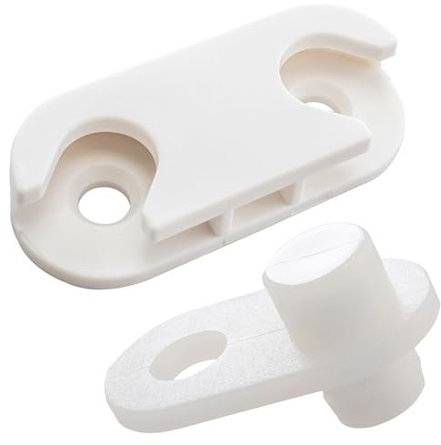 Spare Hardware Parts Hemnes Schuhschrank-Ersatzteile für kompatibel mit IKEA Teilenummer 110364 und #116713 (4 Stück)