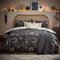 furn. Eingereif. Konstellation Doppelzimmer Deckungsset, Baumwolle, Polyester, Multi