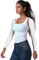 Manchons rafraîchissants pour châle de golf – Manchons de bras pour femmes – Manchons de soleil de golf pour protection solaire, blanc, Medium