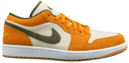 NIKE Scarpe da Basket da Donna Wmns Air Jordan 1 Mid, Bianco Canyon Viola Grigio Nebbia, 44.5 EU
