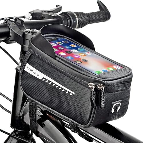 Fahrradrahmentasche, Fahrrad-Handyhalterung, Mountainbike-Zubehör für Radfahrer, Fahrradzubehör, Herren-Geschenke, Vater-Geburtstagsgeschenke für ihn, Ehemann, Geschenke für Männer, die alles haben
