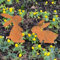 Storm's Gartenzaubereien Gartenstecker - Osterhasen 2er Set zum Stecken 16-13 cm groß Hasen für die Osterdekoration in Rostoptik