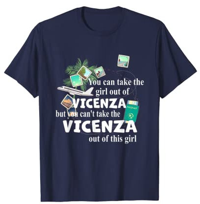 Ragazza di Vicenza - Patriottica Orgogliosa Ragazza Da Vicenza Maglietta