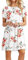 MOLERANI Sommerkleider für Damen Lässiges T-Shirt Kleid Kurzarm Damen Strandkleid (L, Rosenweiß)