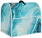 HUISEFOR Blue Marble Print Stand Mixer Cover Home Kitchen Washable Appliance Cover, Kitchen Decorations Universal Dust Proof Mixers Protector with Top Handle and Pockets