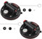 DOCAS 2 Pack 8 Saugheber Glasheber Saughalter,Vakuum Saugheber mit Handpumpe Glassauger Saughalter Plattenheber Sauggriff Vakuumheber für Flache und Glatte Oberflächen Tragkraft 200KG mit Barometer