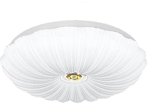 damastoreitalia Plafoniera a led da interno moderna a soffitto forma tonda lampada adatta per camera da letto salone soggiorno solotto cucina 46W (Effetto Stellato - Bluetooth)