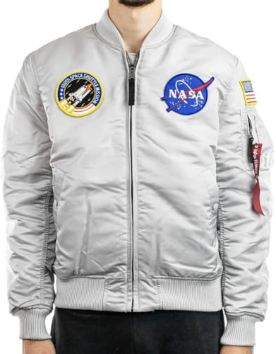 ALPHA INDUSTRIES Herren Alpha Industries Ma-1 Vf Nasa Bomberjacke für Herren Bomberjacke (1er Pack)