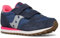 Saucony Originals Jazz Doppio HL, Scarpe da Ginnastica Unisex-Bambini e Ragazzi, Navy Argento Rosa, 32 EU