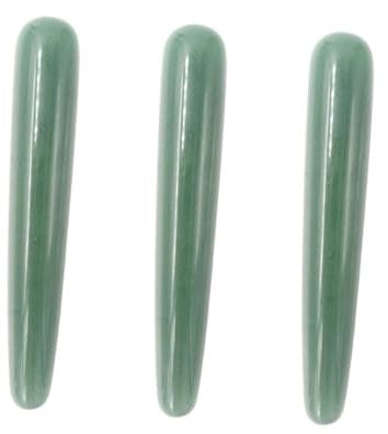 Beavorty 3stücke Jade Roller Gesichtsmassagegerät Für Anti-aging Und Hautpflege Gua Massage Tool Reduzierung Von Schwellungen Und Rötungen Für Entspannende Anwendungen Und Unterwegs
