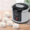 Mini Reiskocher, 12 V, Auto, 2 L, Tragbar, Antihaftbeschichtet, Kleiner Reise Reiskocher mit Lebensmittel Dampfkorb, Warmhaltefunktion, 24 Stunden Reservierung Zum Kochen von