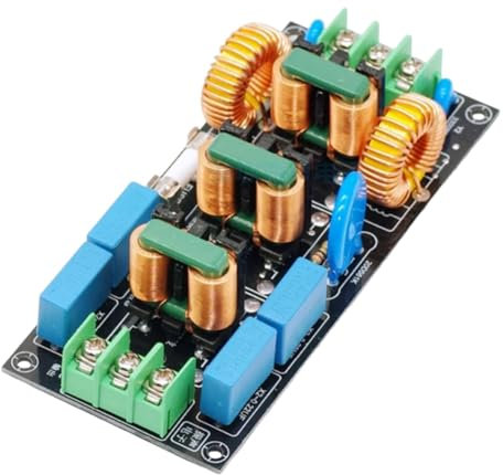 rieder Filtro DC Filtro a stadi Audio AC 220V Alimentatore 110V Modalità differenziale FCC 8A