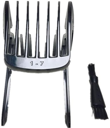 DBXGBST [Rasierköpfe] 1-7mm Haar Clipper Kopf Kompatibel mit für Philips KAMM HC7460 HC7462 HC7460/13 HC7460/15 HC7462/15 männer Bart Trimmer Rasierer Kämme Neue [Einfach zu ersetzen]