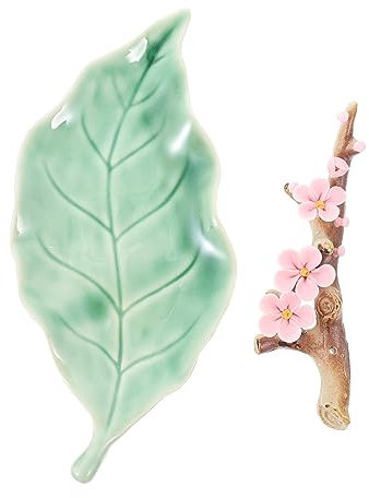 TOPBATHY ornamenti per aromaterapia vapore pentola fontana di incenso bruciatori arredamento decorazione casa home decoration incense burner porta incenso vassoio di incenso ceramica rosso