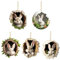 10 Stück Acryl Anhänger Ostern Hase Ornamente Ostergeschenk, Osteranhänger zum Aufhängen, 2D Acryl Hängedeko, Ostern Anhänger, Osterhase Osterschmuck Ostern Deko, für Ostern Frühling
