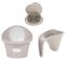 Shnuggle Newborn Baby Bath Starter Bundle | The Perfect Baby Bath Partnership | Baby Bath, Rinse Jug & Bath Brush |