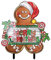 Lovely Boy Stakes Weihnachtshof Schilder Kunst Handwerk Winter Garten Dekorationen für Weg Terrasse Outdoor