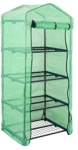 Gewächshausmarkise für Hochbeet | Gewächshausabdeckung aus PVC | UV-beständiger Schutzschirm als Ersatz für Garten, Terrasse, Balkon, Bauernhof, Pflanzen, Hof