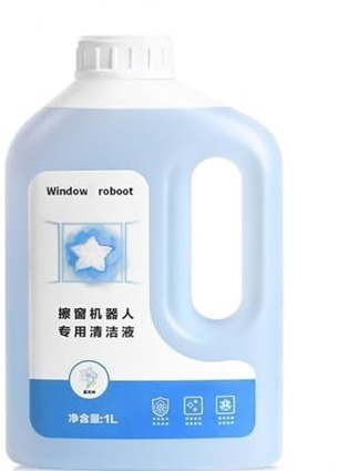 Window Cleaning Robot Cleaning Solution, Compatible With ECOVACS Winbot W1 Pro/W2 Pro Omni/ W1/W1SPRO/W2/W2SPRO, Glass Cleaner Liquid(1Pack)