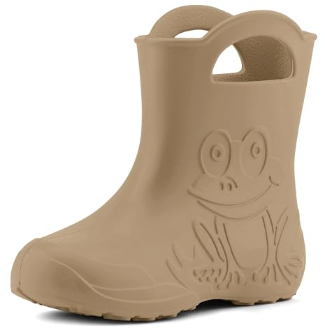 Ladeheid Gummistiefel Kinder EVA Regenstiefel Jungen Mädchen LA-CA-01 | Federleicht, wasserdicht und bequem, als Regenschuhe für Jungen und Mädchen, flexibel für Regen, Matsch, Schule und Alltag