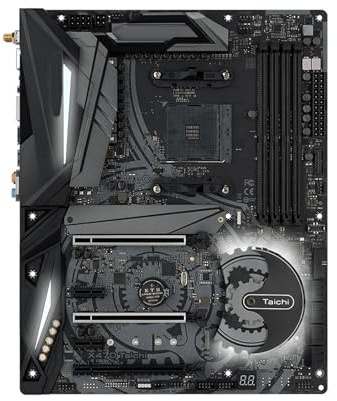 motherboards Fit For ASROCK X470 TAICHI Motherboard Support 5800X3D 5700x3D 5700X 5600G 4600G CPU AMD 4xDDR4 3200 MHz HDMI M.2 ATX Mainboard