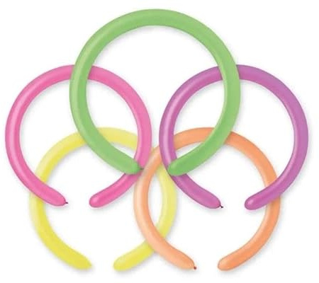 Luftballons Rohr Fluor 100pcs