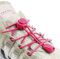 INMAKER Lacets Élastique, Lacets Chaussures Autobloquants Sans Laçage 120CM Pour Unisexe Enfants Adultes Rose