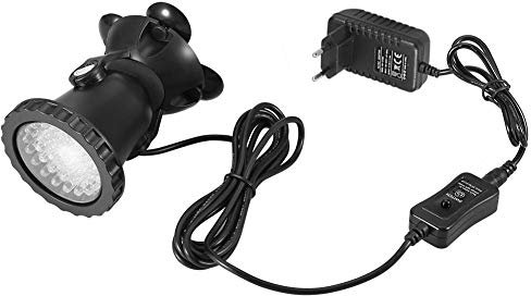 Aquarium RGB Projecteur submersible étanche IP 68 LED Lumière sous-marine Multicolore Dimmable Spot avec télécommande pour aquarium Jardin Pond Piscine Fontaine Fontaine(#1)