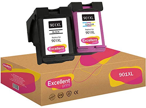 Excellent Print 901XL 901 Kompatibel Tintenpatronen für HP OfficeJet 4500 J4540 J4550 J4524