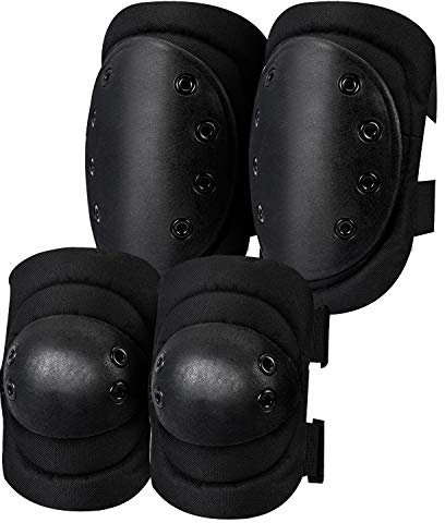 OPLIY Ginocchiere tattiche, Airsoft ginocchiere e gomiti, per esercito, paintball, caccia e qualsiasi altro sport all'aria aperta