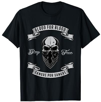 Blut Für Blut Sangre Por Sangre Skull Bandana T-Shirt