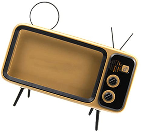 Hemobllo Handyhalter Für Telefon Retro-tv-ständer Glatten Kanten Für Büro Und Wohnzimmer