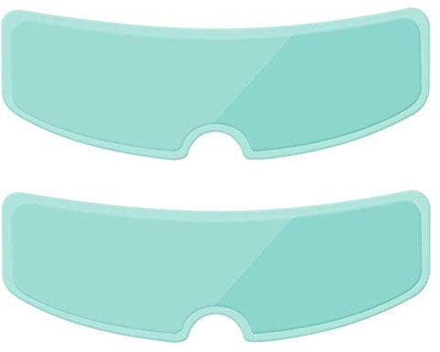 YUANHONGJIAN 2 Pieces Universal Helmet Anti-Fog PatchMotorcycle Helmet Anti-Fog Helmet Patch Full-Frame Motorcycle Helmet Anti Fog Film Ultra Clear Mist Visor Goggles Stickers
